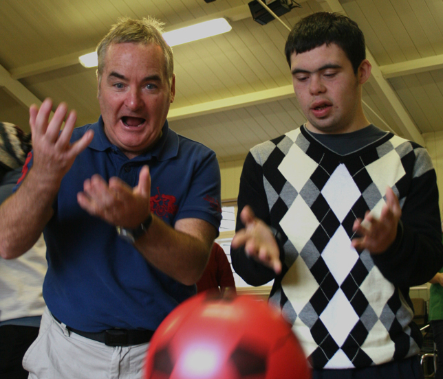 Indoor sports at William Blake House